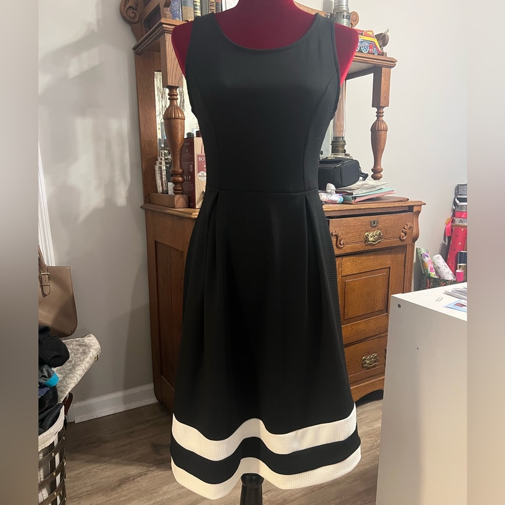 Black and White Dress